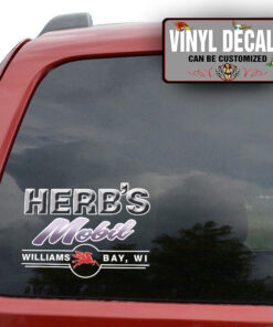 Personalized Pegasus Mobil Lettering Sticker 10966