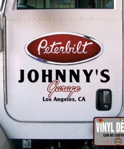 Personalized Peterbilt Emblem Sticker 11276