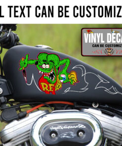 Rat Fink Eyeball Pinstriping Motorcycle Gas Tank Decal 11766