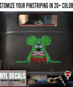 Rat Fink Pinstriping Art Sticker 12060