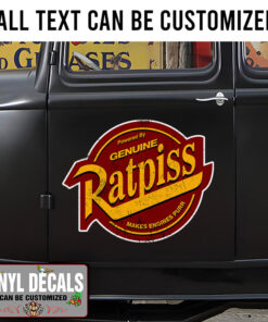 Rat Piss Racing Fuel Sticker 11379