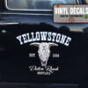 Rat Rod Yellowstone Sticker 11909