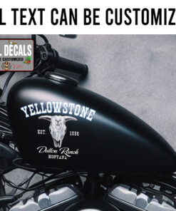 Rat Rod Yellowstone Sticker 11909