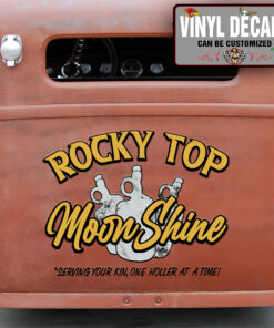 Rocky Top Moonshine Vinyl Sticker 10338
