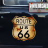 Route 66 Emblem Vinyl Sticker 10435