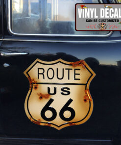 Route 66 Emblem Vinyl Sticker 10435