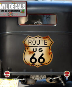 Route 66 Emblem Vinyl Sticker 10435