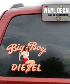 Personalized Pin Up Girl Sticker 11338