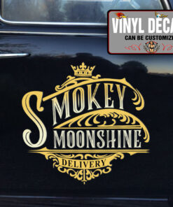 Smokey Moonshine Delivery Sticker 12129