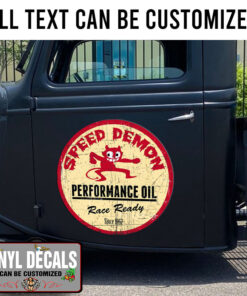 Speed Demon Performance Oil Sticker 11522