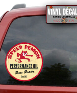 Speed Demon Performance Oil Sticker 11522