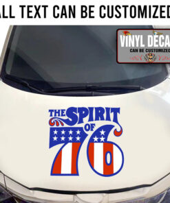 Sprit Of 76 Hot Rod Sticker 11366