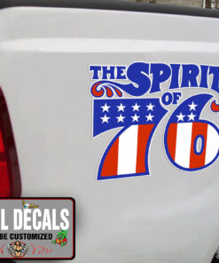 Sprit Of 76 Hot Rod Sticker 11366