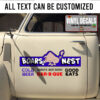 The Dukes Of Hazzard Boars Nest Sticker 10925