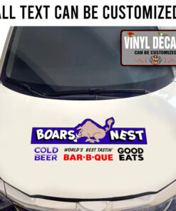 The Dukes Of Hazzard Boars Nest Sticker 10925