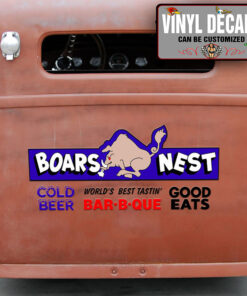 The Dukes Of Hazzard Boars Nest Sticker 10925