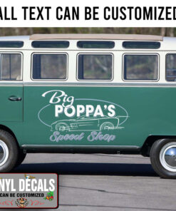 Personalized Pinstriping Antique Car Lettering Sticker 11481