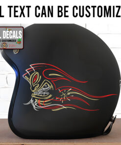 Tiki Pinstriping Sticker 11848