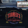 Personalized Pinstriping Auto Wrecking Sticker 11892