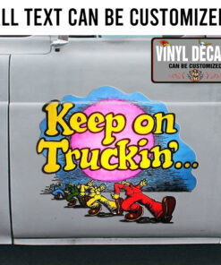 Vintage Keep On Trucking Sticker 11420