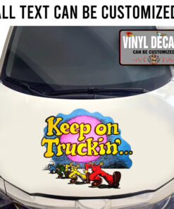 Vintage Keep On Trucking Sticker 11420