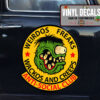 Weirdos Freaks Anti Social Club Vinyl Sticker 10296