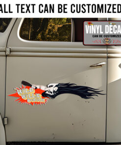 Wild Willie Borsch Funny Car Sticker 11610