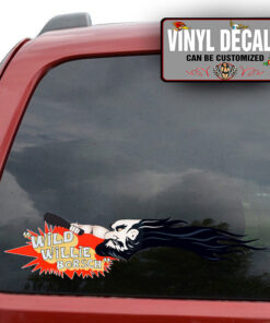 Wild Willie Borsch Funny Car Sticker 11610
