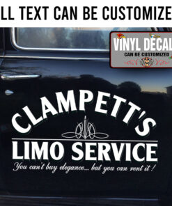 Personalized Pinstriping Garage Vinyl Sticker 10540