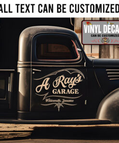 Personalized Pinstriping Hand Paint Vinyl Sticker 10372