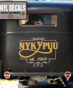 Personalized Pinstriping Hand Paint Vinyl Sticker 10562