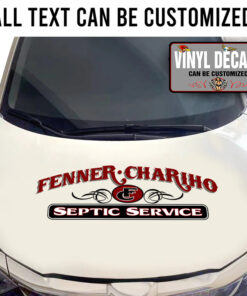 Personalized Pinstriping Lettering For Truck Vinyl Sticker 10761