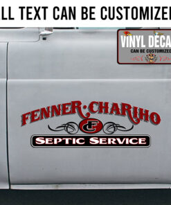 Personalized Pinstriping Lettering For Truck Vinyl Sticker 10761