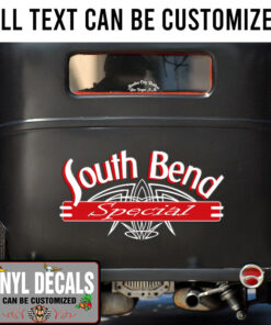 Personalized Pinstriping Lettering Hand Paint Vinyl Sticker 10351