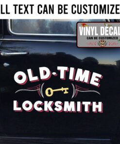 Personalized Pinstriping Lettering Hand Paint Vinyl Sticker 10432