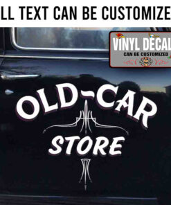 Personalized Pinstriping Lettering Hand Paint Vinyl Sticker 10472