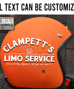 Personalized Pinstriping Lettering Sticker 11831