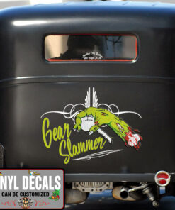 Personalized Pinstriping Low Brow Art Vinyl Sticker 10366