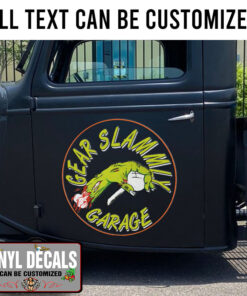 Personalized Pinstriping Low Brow Art Vinyl Sticker 10367