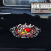 Personalized Pinstriping Mr Horsepower Lettering Sticker 11484