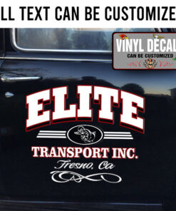 Personalized Pinstriping Rubber Duck Truck Vinyl Sticker 10786