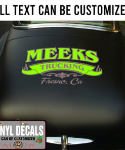Personalized Pinstriping Truck Graphic Vinyl Sticker 10785