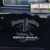 Personalized Pinstriping Truck Sticker 11957
