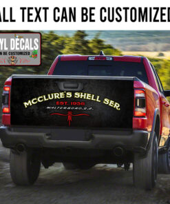 Personalized Pinstriping Truck Tailgate Decals 11136