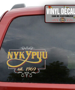 Personalized Pinstriping Vintage Lettering Sticker 11494