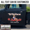 Personalized Pinup Girl Lettering Vinyl Sticker 10749