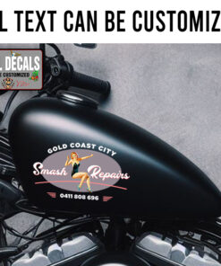 Personalized Pinup Girl Repair Garage Sticker 11888