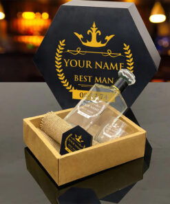 Alternative view of Personalized Whiskey Decanter Set, Best Man Gifts W12