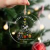 Personalized Mechanic Ornament 2024 - Custom Garage Xmas Decor for Auto Repair Shop