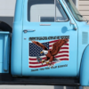 Personalized American Flag Decals (2pcs)